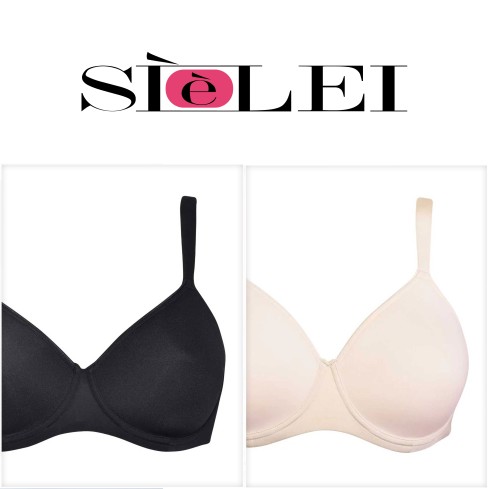 Reggiseno con ferretto Sièlei 2556 microfibra spalline imbottite