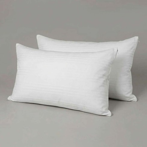 Coppia di federe 100% cotone fasciato antiacaro Cottony 