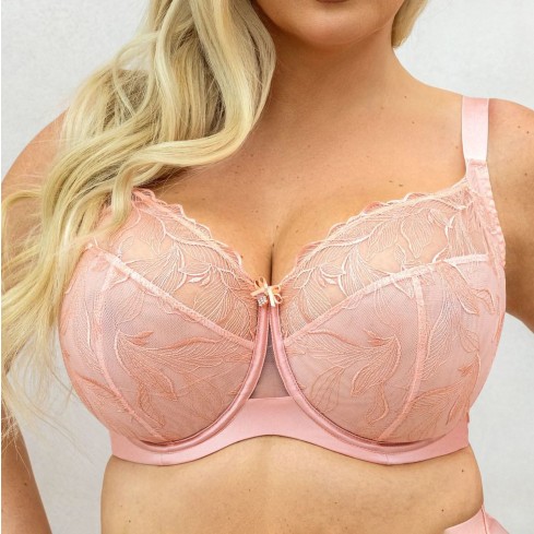 Reggiseno in tulle ricamato con ferretto Krisline sugar