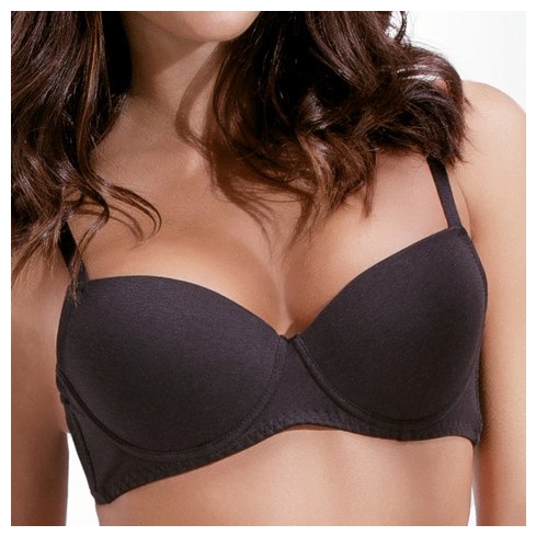 Reggiseno balconcino Love and Bra Lole in cotone elasticizzato con ferretto