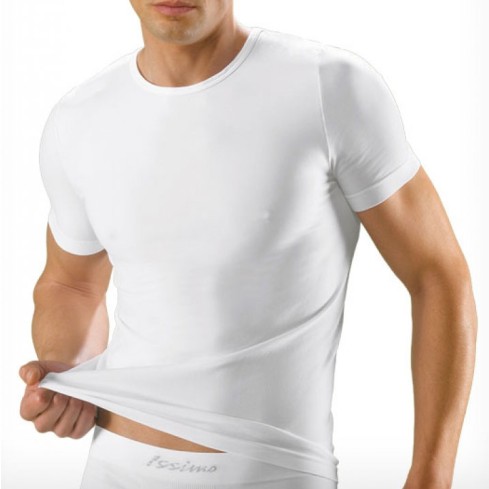 Maglia intima uomo microfibra girocollo Issimo 250 mezza manica