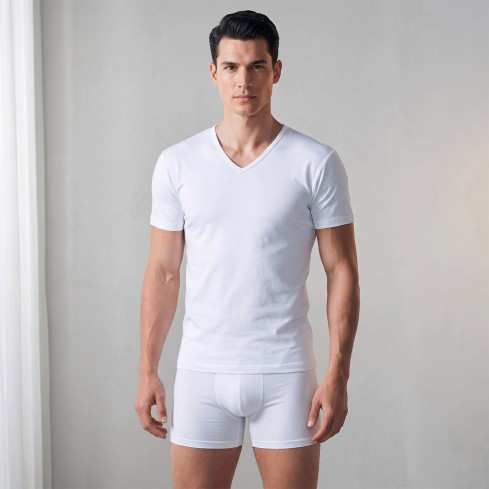 Maglia mezza manica Rossoporpora MU002