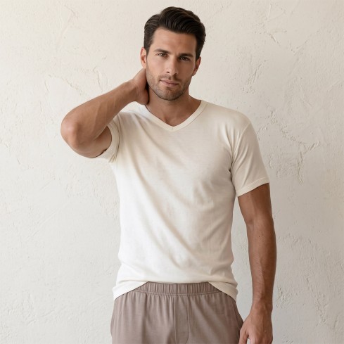 Maglia uomo Irge IRL2 cotone lana a punta 3 pezzi