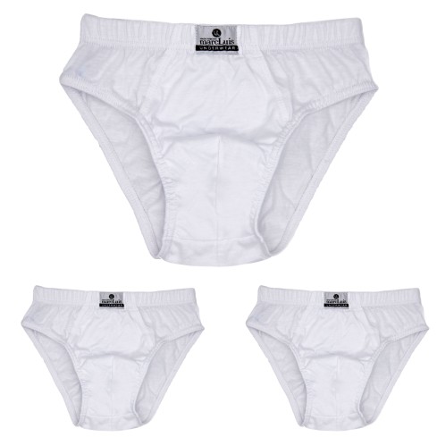 Slip bimbo in puro cotone Marc Luis 733 3 pezzi