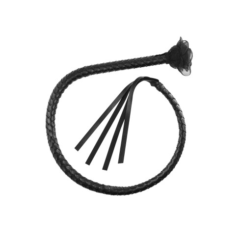 Frusta in pelle intrecciata Obsessive Vila Blanes whip  