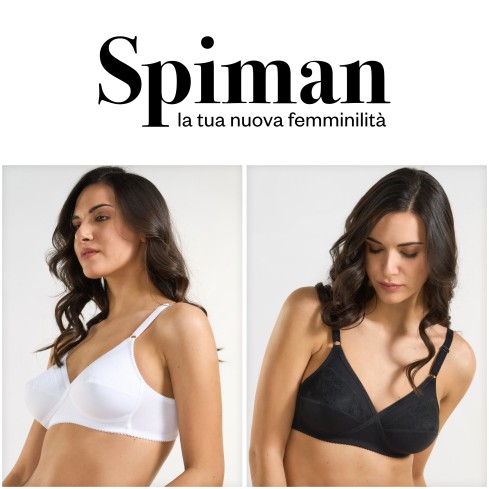 Reggiseno Spiman 338 senza ferretto cotone elastico