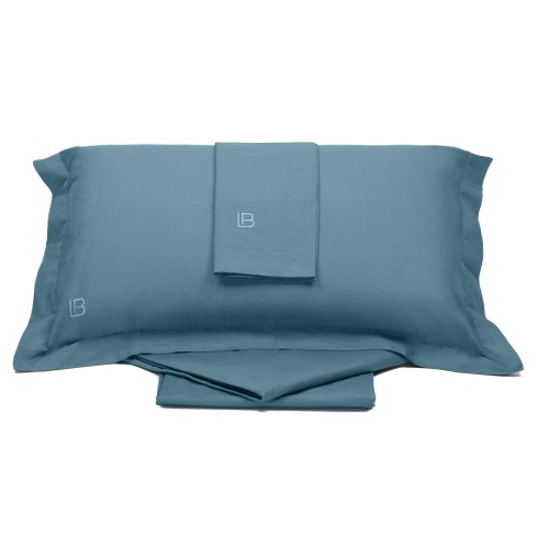 Completo letto Laura Biagiotti 100 % Percalle di Cotone Matrimoniale 3 Volani