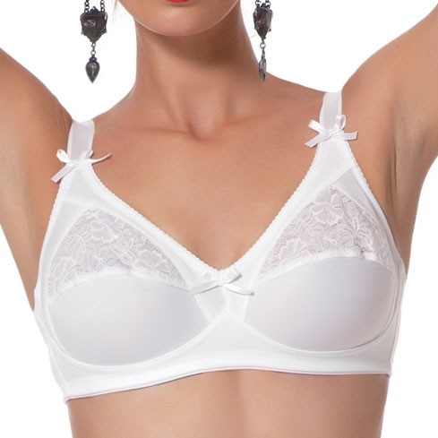 Reggiseno modellante Charme 1802 senza ferretto in pizzo
