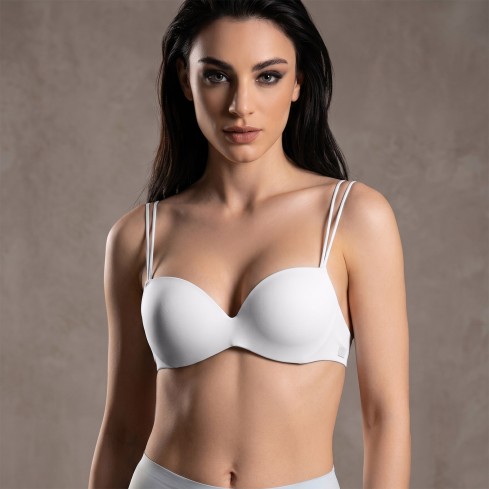 Reggiseno Gmv Luna G8484 con ferretto imbottito grren cotton