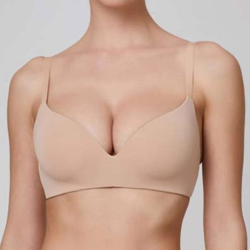 Reggiseno senza ferretto coppe preformate Jadea abbraccio