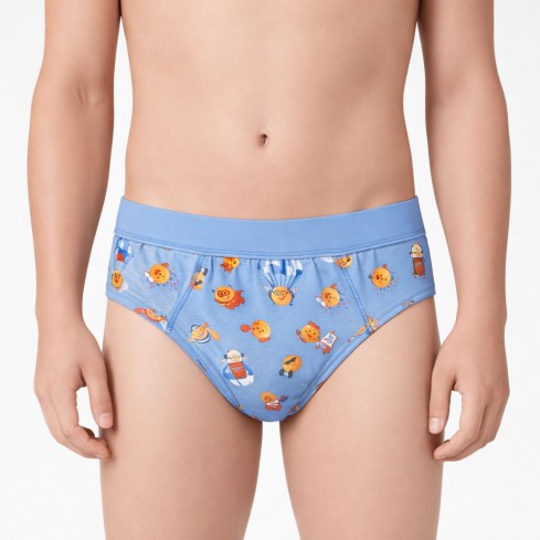 Slip bimbo assortiti in cotone Remare 703 - 3 paia