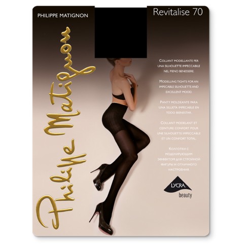 Collant Philippe Matignon Revitalise 70 den compressione graduata