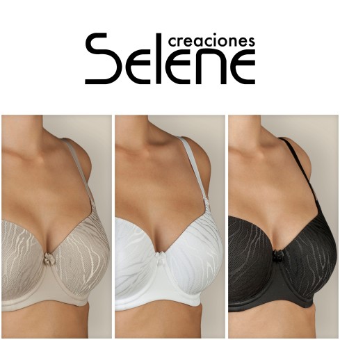 Reggiseno Selene Norma con ferretto coppa C e D