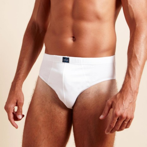 Slip uomo cotone elasticizzato Snelly U101E 6 pz