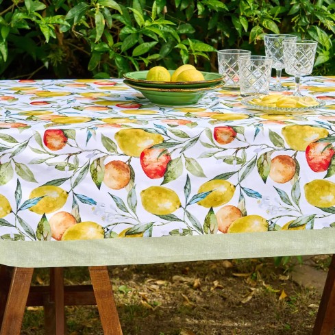 Tovaglia con Limoni e Arance Vingi Tiffany dis.4