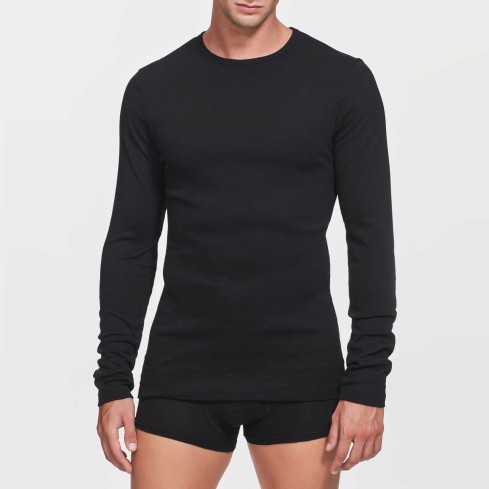 Maglia uomo girocollo caldo cotone Ragno U262A9