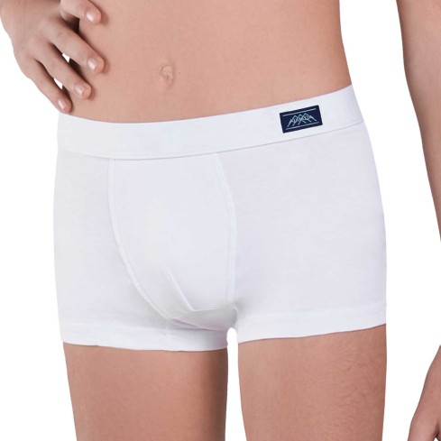 Boxer ragazzo in cotone elasticizzato Alvada JU704 - 2 paia