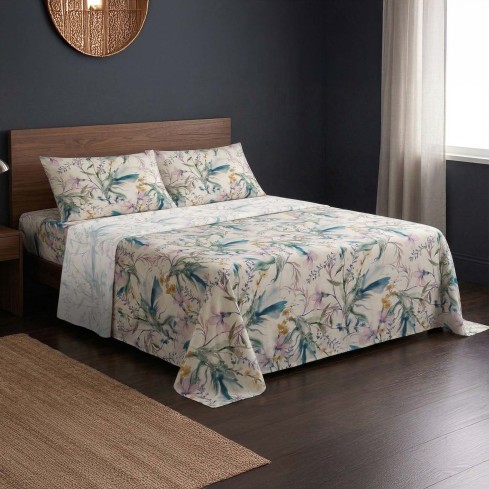 Completo Letto 100% cotone Made in Italy Zambaiti gemma