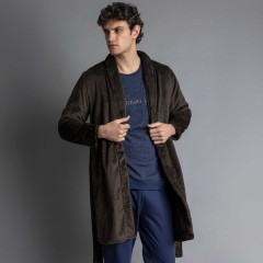 Vestaglia uomo ciniglia spigata Antonio Miró Admas 67322