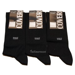 Calze uomo lunghe Enrico Coveri 3 paia cotone