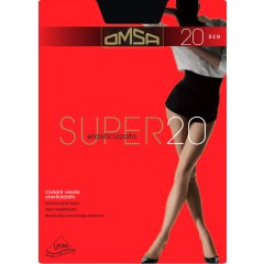 Collant velato Omsa Super 20 den elasticizzato lycra  5 paia