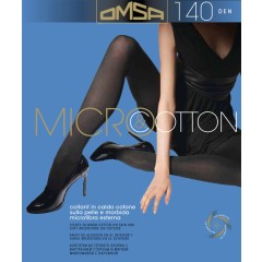 Collant caldo cotone Omsa micro & cotton 140 den