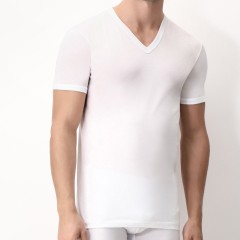 Maglia uomo Cagi 1304 filo di scozia manica corta V 