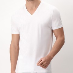 Maglia uomo Cagi 1807 mezza manica scollo a V cotone