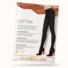 Collant Golden Lady Warmy Cotton caldo cotone coprente