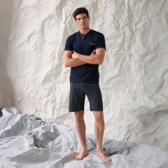 Pigiama uomo corto 100% cotone Enrico Coveri EP1225