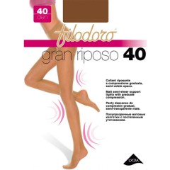 Collant compressione graduata Filodoro gran riposo 40 den 3 paia