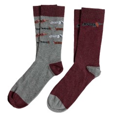 Calze uomo midi con bassotti Admas 21055 2 paia