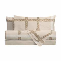 Completo letto con trecce 100% cotone Thun 