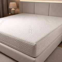 Coprimaterasso con angoli jacquard Novia silver