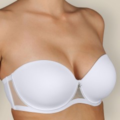 Reggiseno a fascia Selene Esmeralda con ferretto coppa C