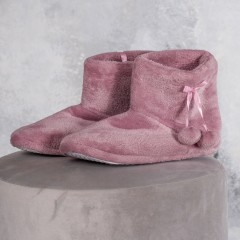 Stivaletto pantofola donna Coral antiscivolo Kissimo Biancaluna