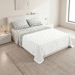 Completo letto grandi pois cotone Zambaiti switch dots
