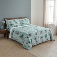 Completo Letto 100% cotone Made in Italy Zambaiti linfa